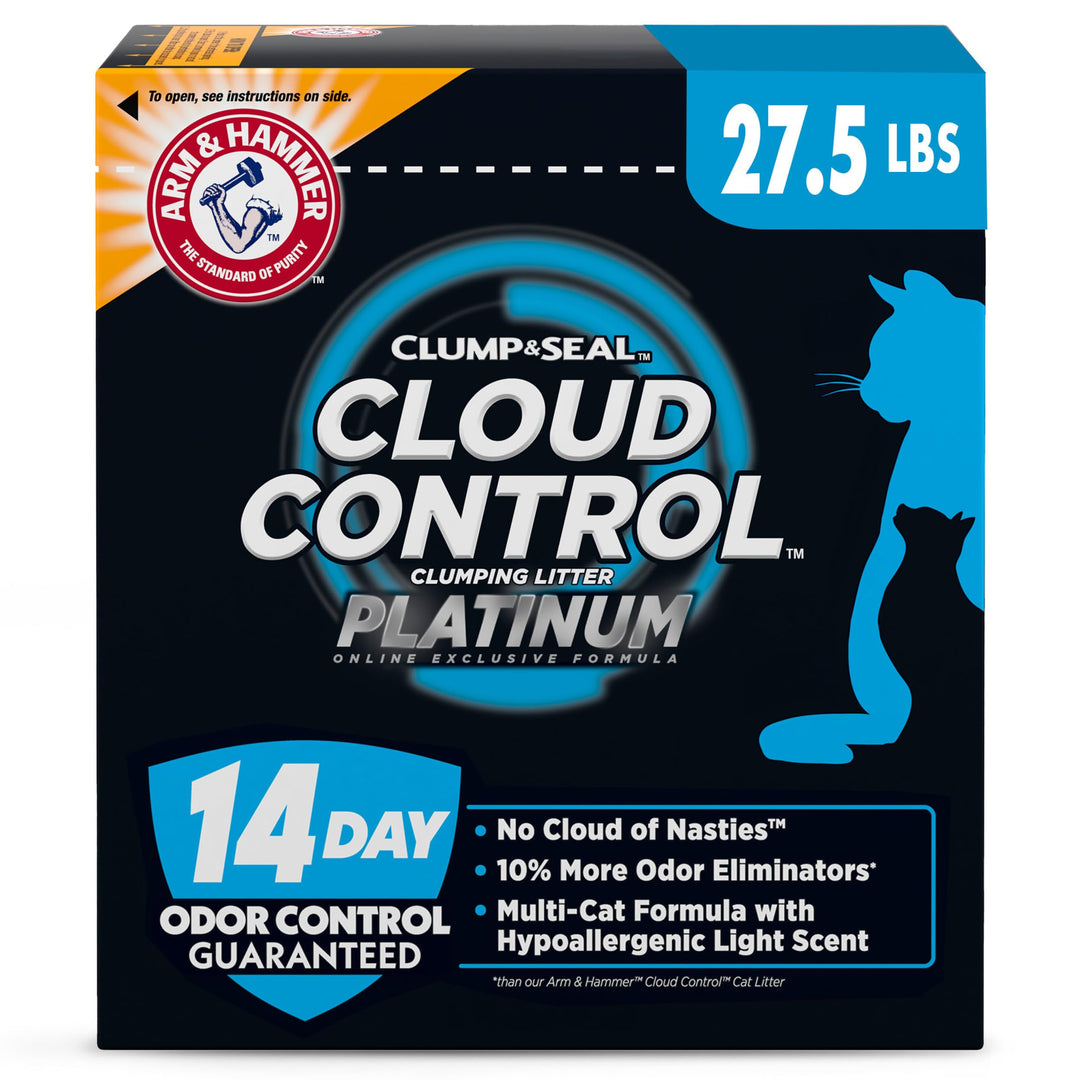 ARM &amp; Hammer Cloud Control Platinum Cat Litter, 27.5 lbs