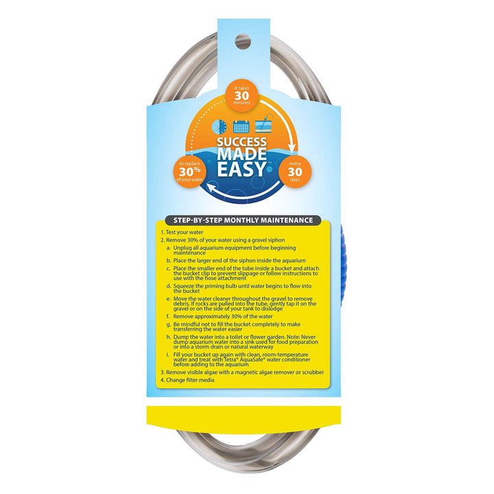 Tetra Water Cleaner Gravel Siphon for Aquariums Up to 55 Gal