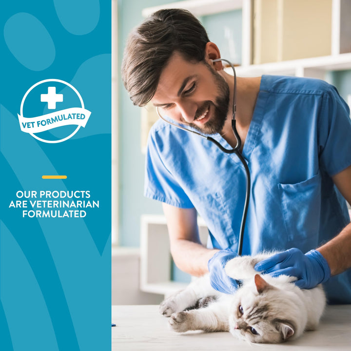 NaturVet Quiet Moments Calming Plus Melatonin Cat Supplement - 50 Count