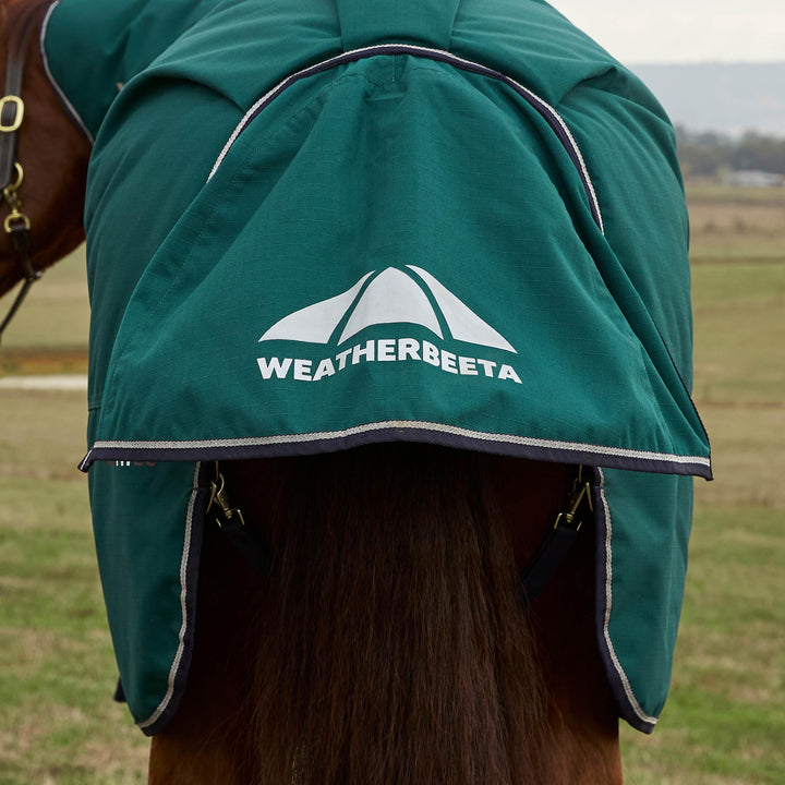 WeatherBeeta ComFiTec Plus Dynamic Turnout Detach-A-Neck 220g, Forest Green/Navy, 78"