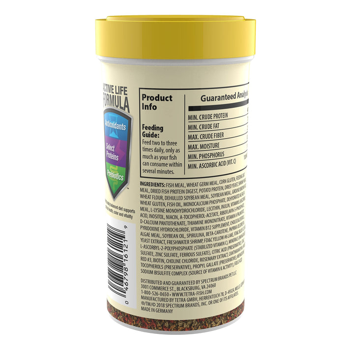 Tetra TetraMin Tropical Granules 3.52 Ounces, Nutritionally Balanced Fish Food (Pack of 2)