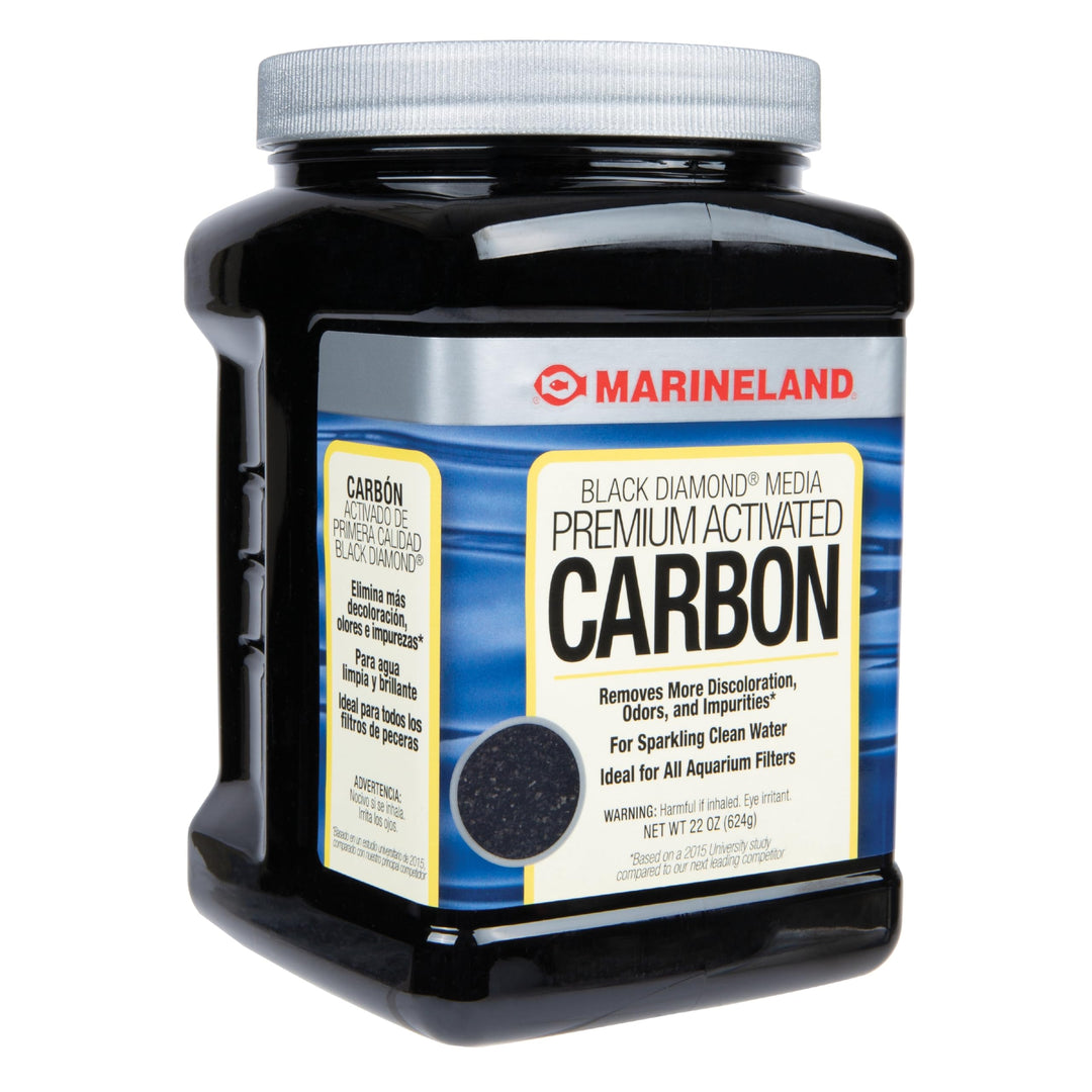 Marineland Black Diamond Carbon Filter Media for Aquariums, 22 oz