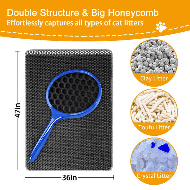 Cat Litter Mats-Extra Large 47&