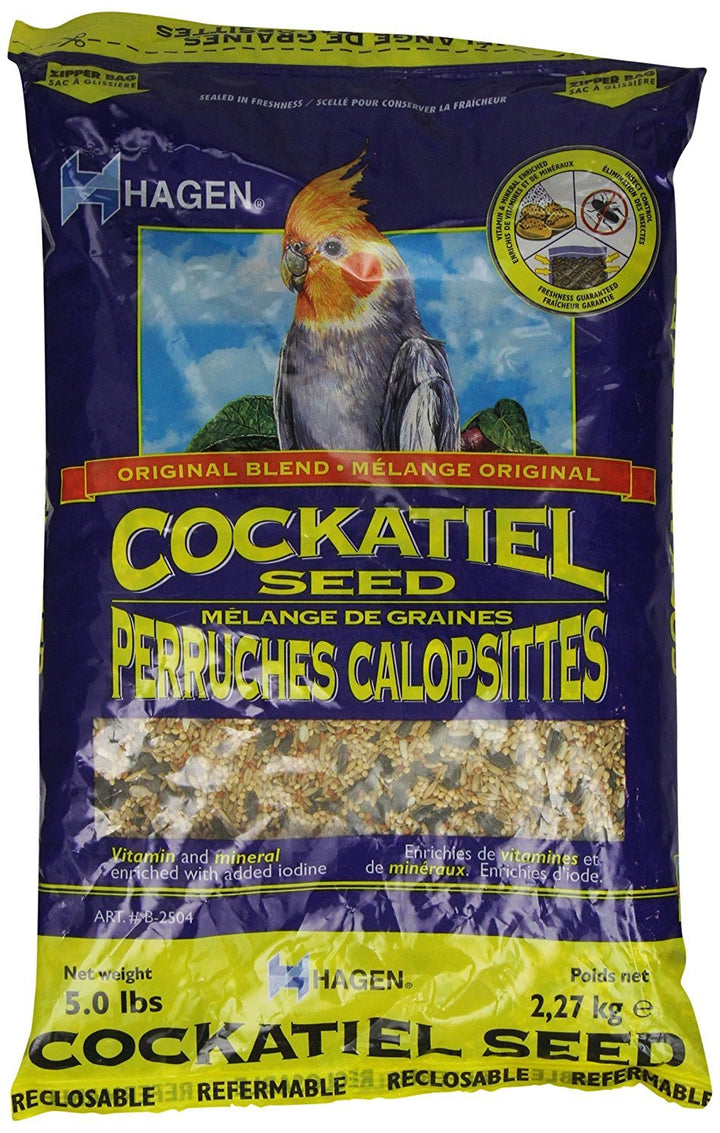 Hagen Cockatiel Staple Vme Seed, 5-Pound