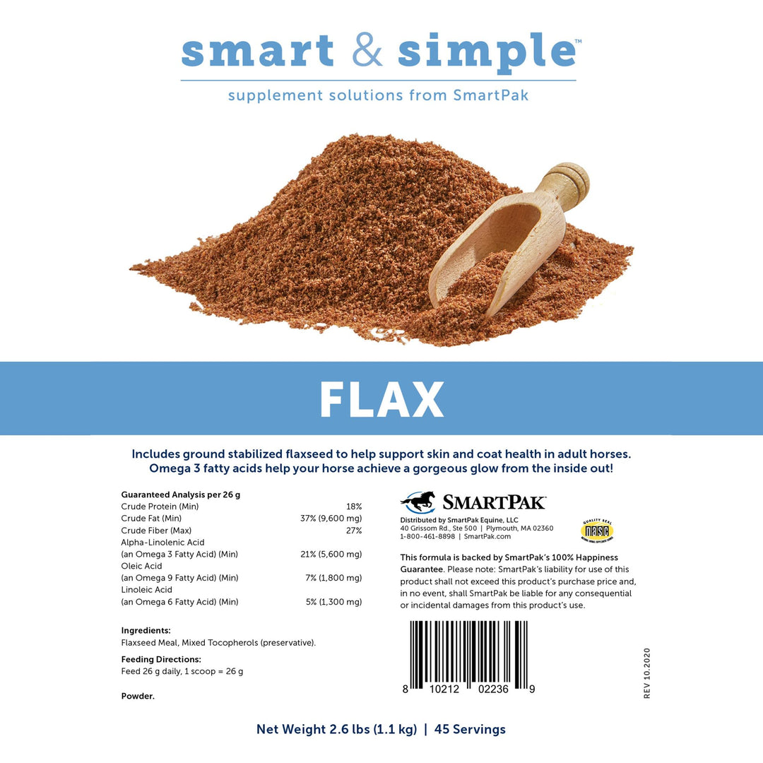 SmartEquine Nutrition Essentials SmartPak | Nutritional Supplement for Horses | Containing Essential Vitamins, Minerals, Amino Acids, and Omega 3 | Healthy Skin &amp; Horse Coat | 28 Days Supply