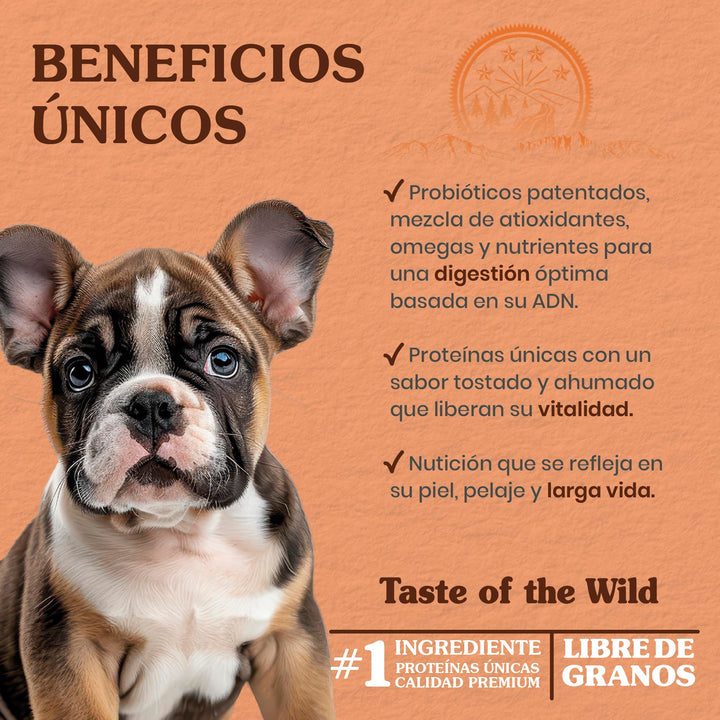 Taste of the Wild High Prairie Puppy Dry Dog Food, Roasted Bison, 28lb