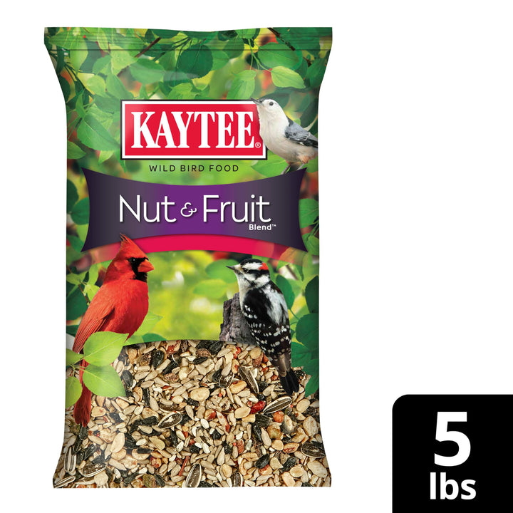 Kaytee Nut &amp; Fruit Wild Bird Seed, 5 lb