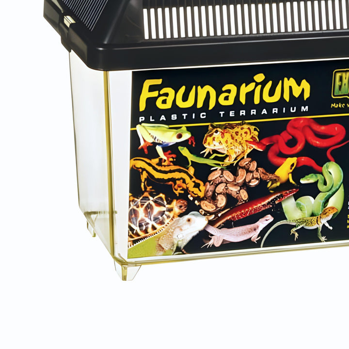 Exo Terra Faunarium Small Plastic Reptile Terrarium &amp; Transport Container