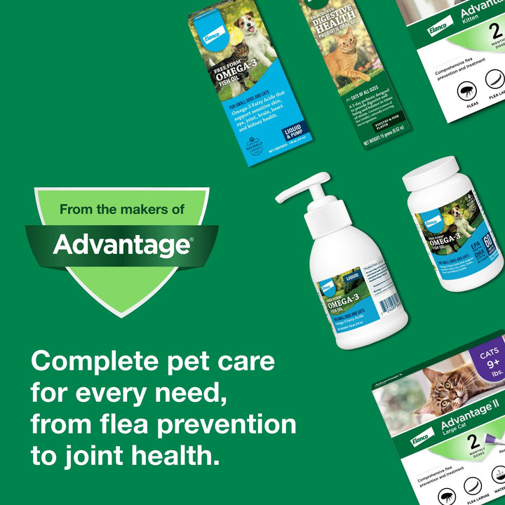 Advantage II Large Cat Topical Flea Treatment &amp; Prevention, 6ct