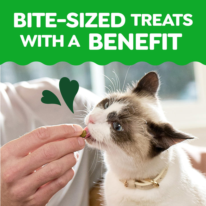 Greenies Feline Smartbites Skin &amp; Fur Health Cat Treats, Chicken, 2.1 oz