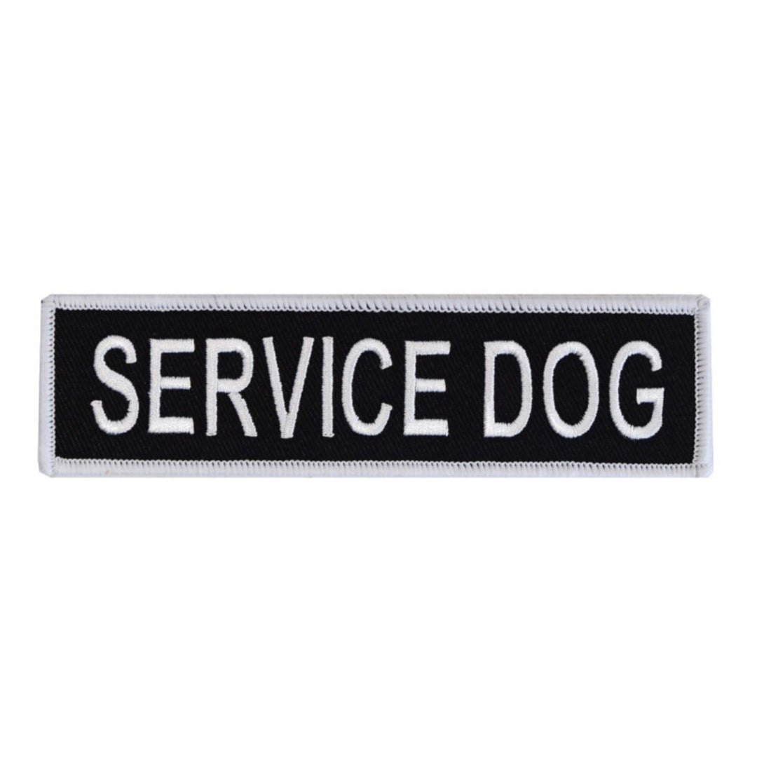Boss Dog Tactical Harness Patch Service Dog, 1ea/LG