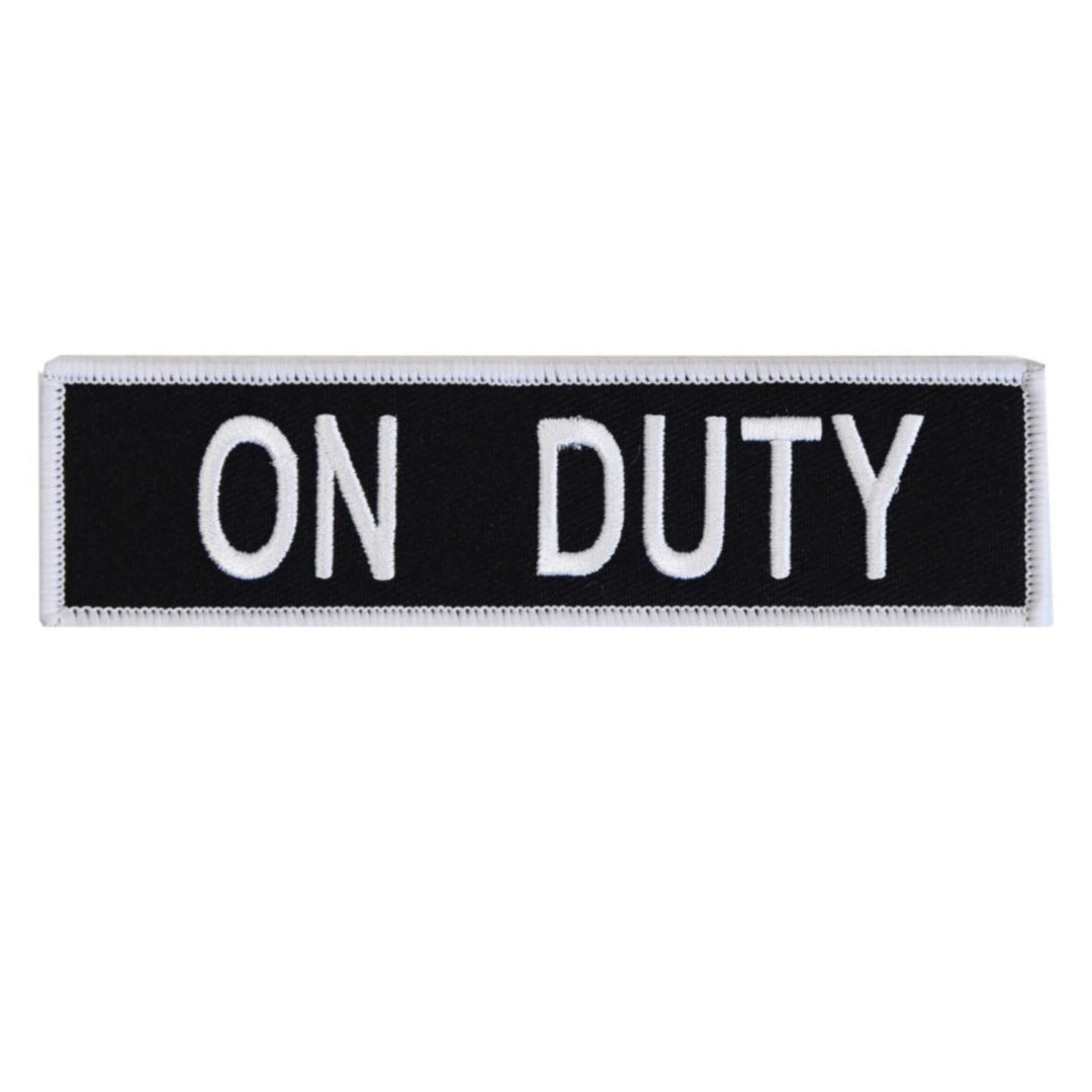 Boss Dog Tactical Harness Patch On Duty, 1ea/LG