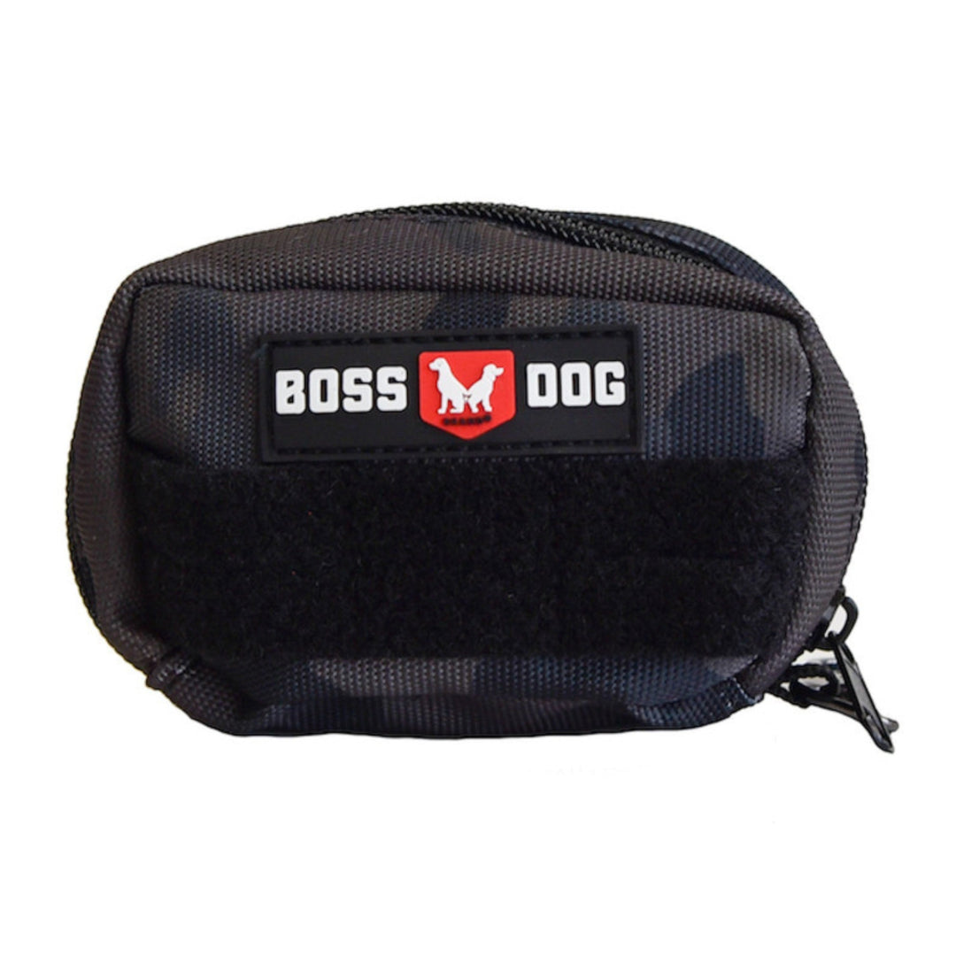 Boss Dog Tactical Molle Harness Bag Black Camo, 1ea/LG