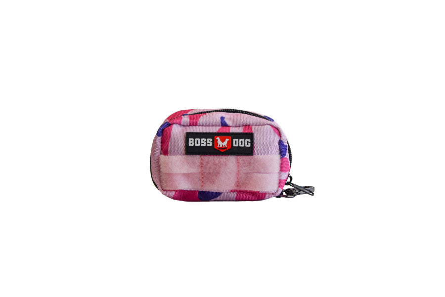 Boss Dog Tactical Molle Harness Bag Pink Camo, 1ea/LG