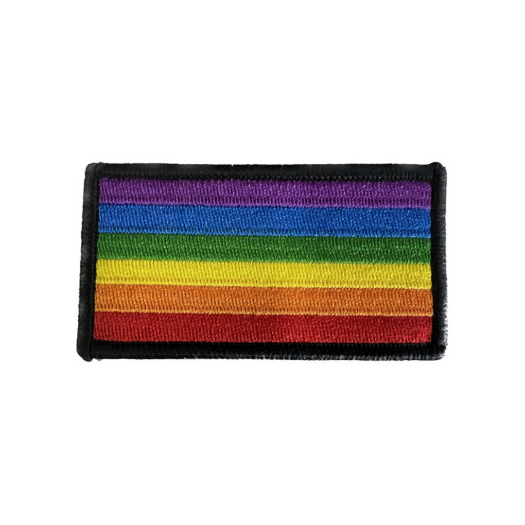 Boss Dog Tactical Collar Patch Rainbow, 1ea/One Size