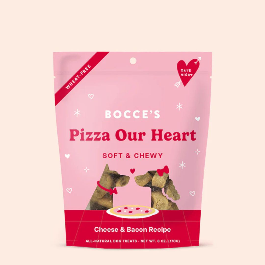 Bocce'S Bakery Dog Soft & Chewy Pizza My Heart 6oz