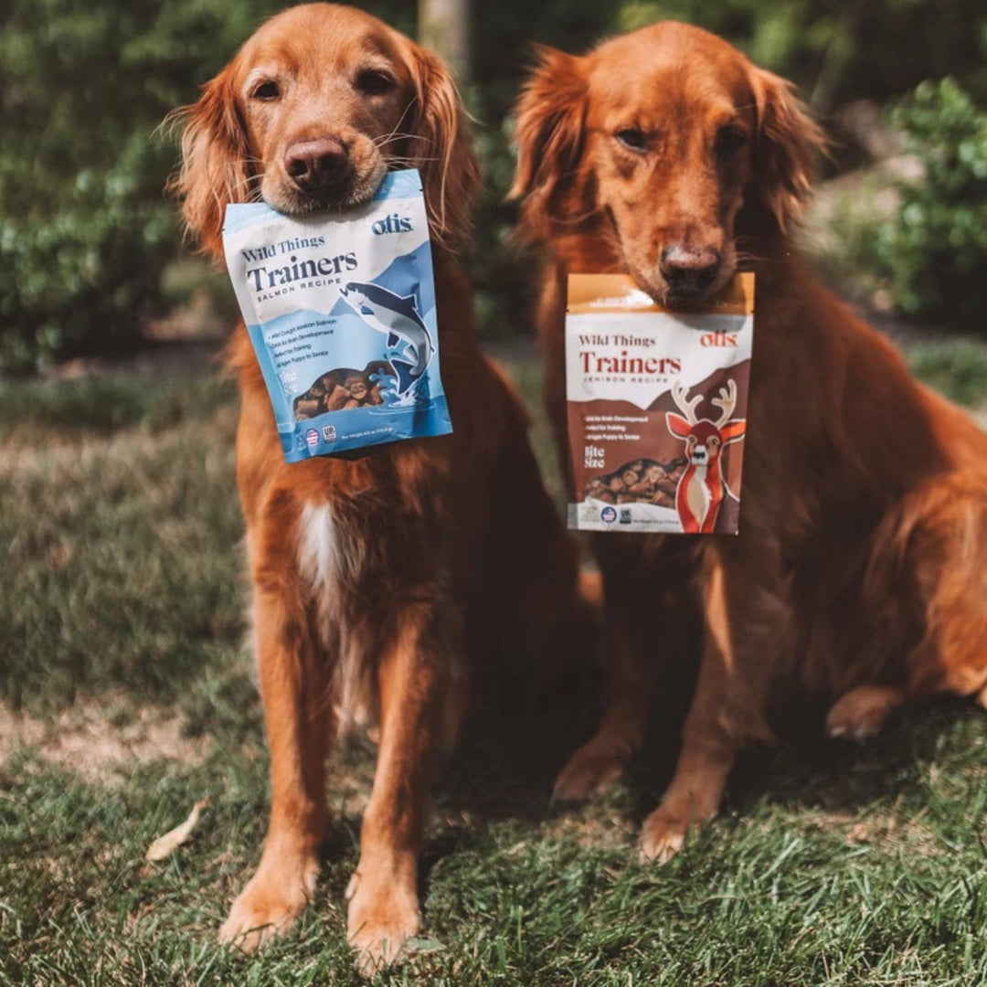 Otis Dog Wild Things Trainers Salmon 4oz.