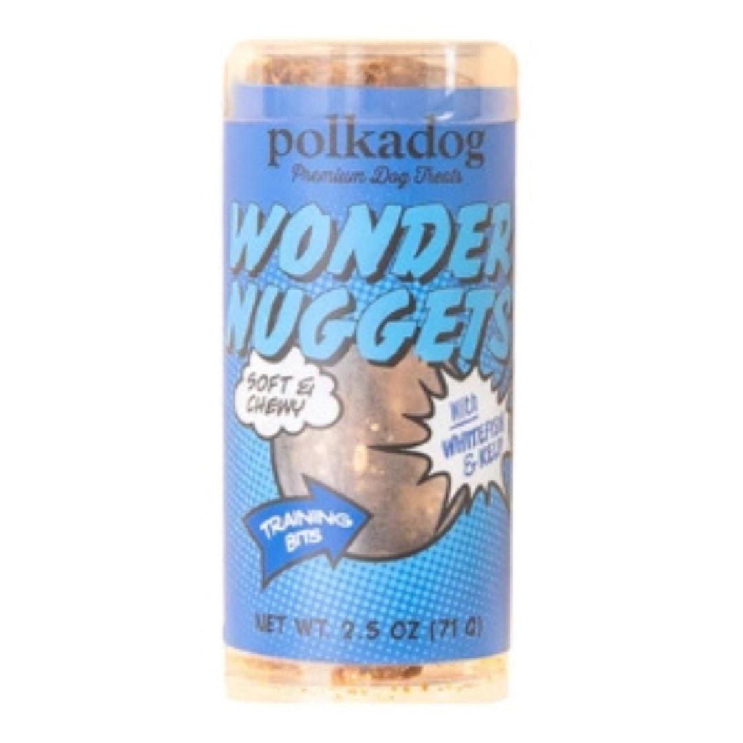 Polka Dog Bakery Dog Wonder Nuggets Fish 2.5Oz Tube