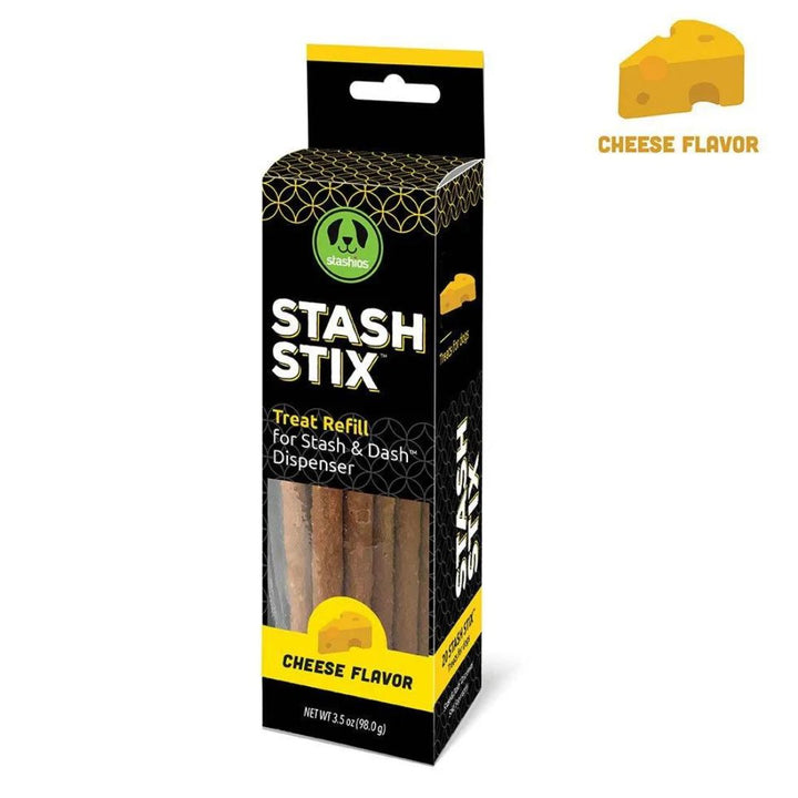 Stashios Dog Stash Stix Refill Cheese 20pcs per box
