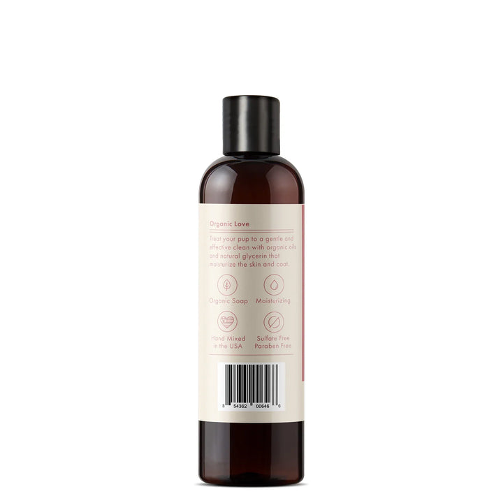 Kin+Kid Coat Oatmeal Calm Rose 12oz. Kin Organics Shampoo