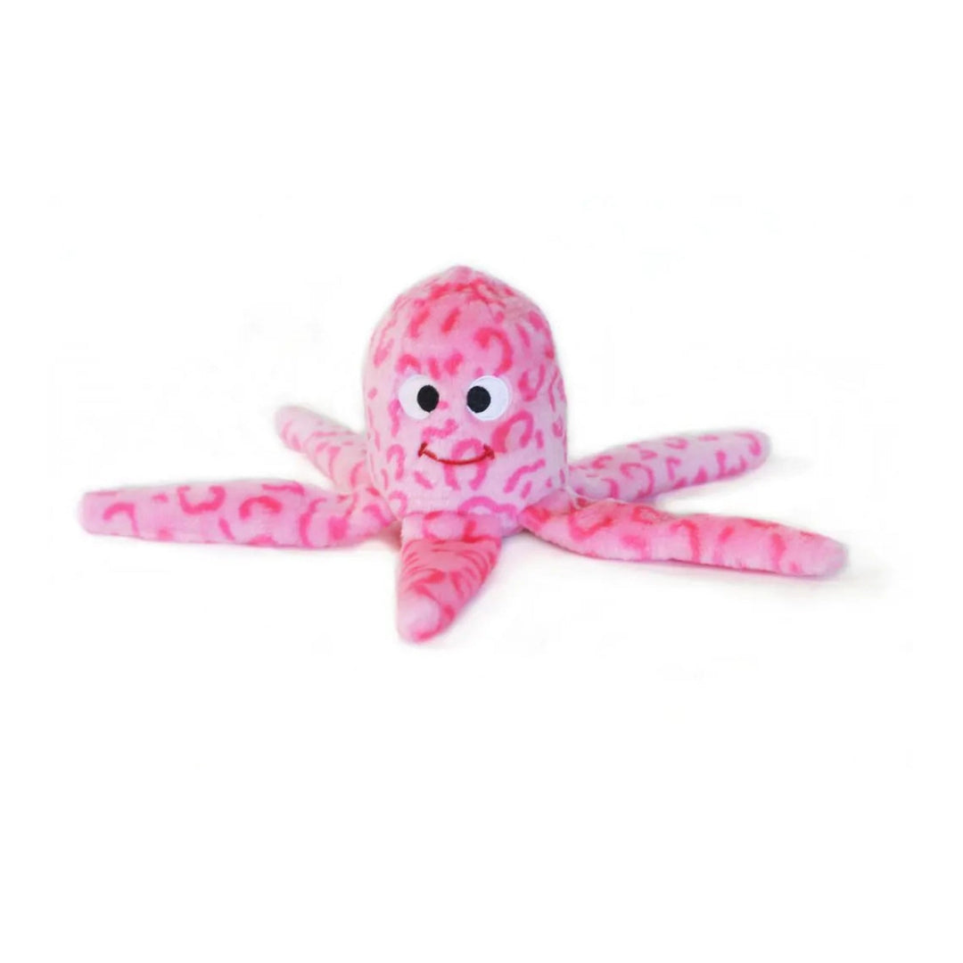Zippypaws Floppy Jelly Octopus Pink Small