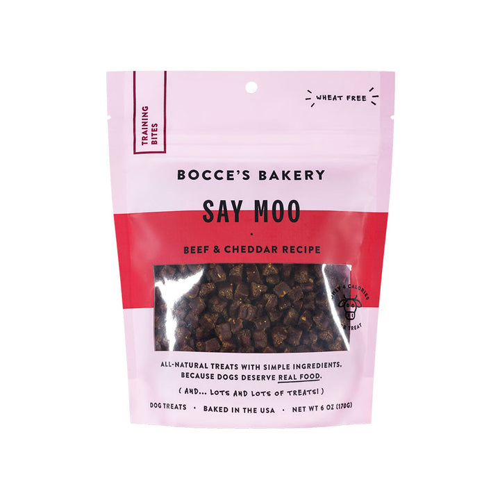 Bocces Bakery Dog Training Say Moooo 6Oz Default Title