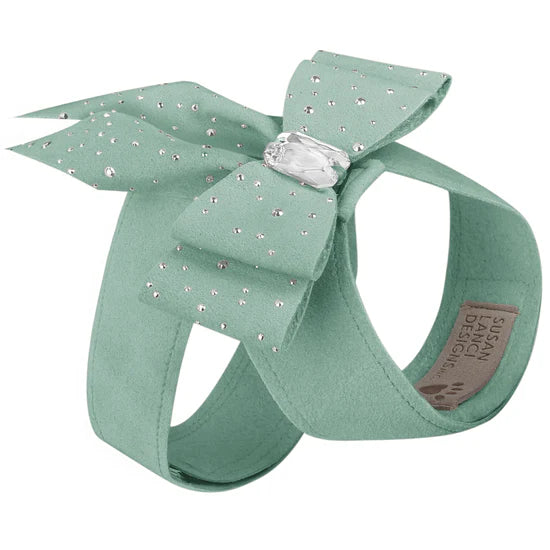 Silver Stardust Double Tail Bow Tinkie Harness-TC-Mint-