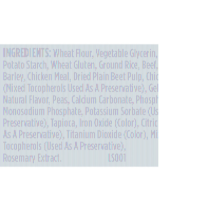 Rachael Ray Nutrish Soup Bones Dog Treats, Real Beef &amp; Barley Flavor, 3 Bones, 6.3 Ounces