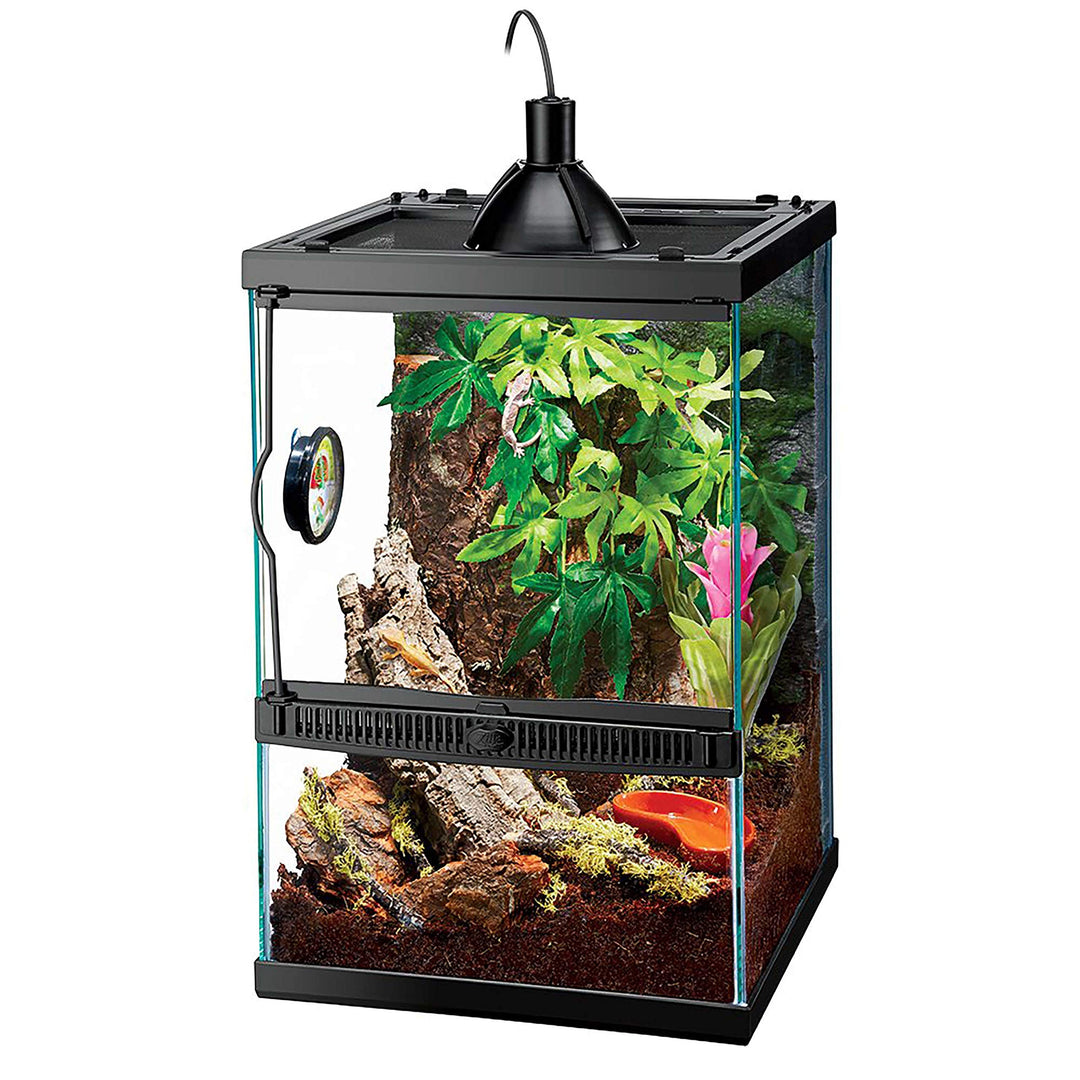 Zilla 11 Gallon Glass Tropical Vertical Terrarium Kit