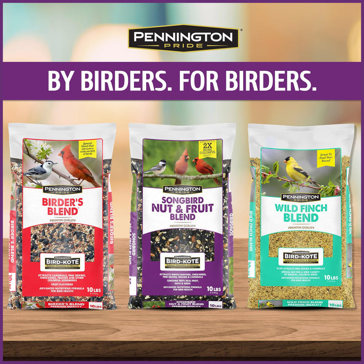 Pennington Songbird Nut &amp; Fruit Blend Wild Bird Seed for Outside Feeders