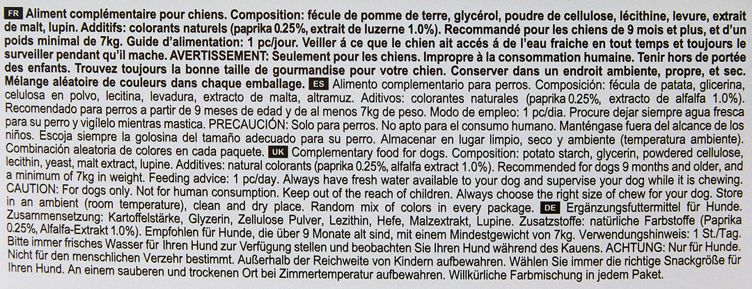 Whimzees Natural Dental Dog Chew Long lasting, Variety Box Mixed Shapes, Small, 56 Pieces