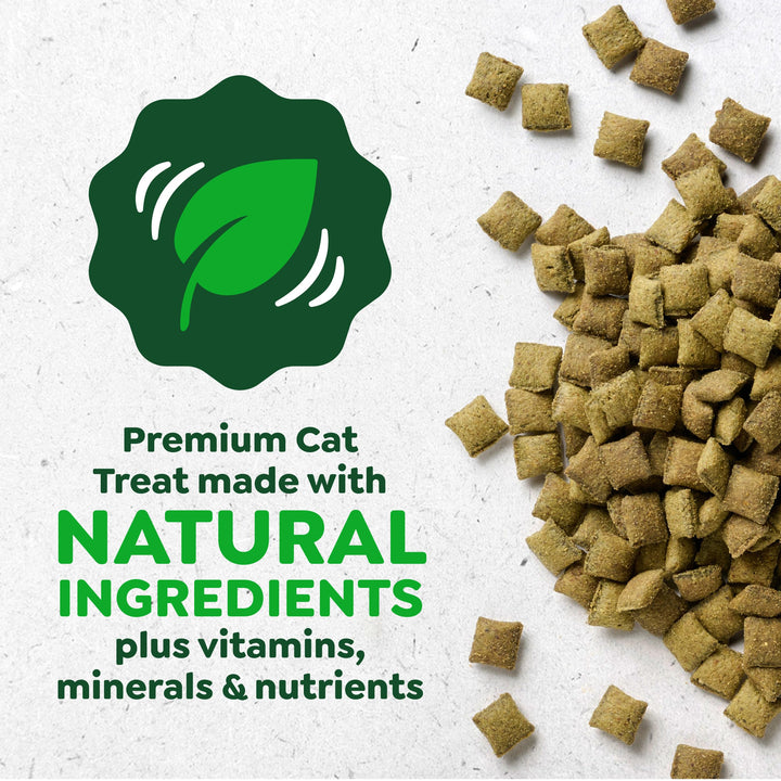 Greenies Feline Smartbites Skin &amp; Fur Health Cat Treats, Chicken, 2.1 oz