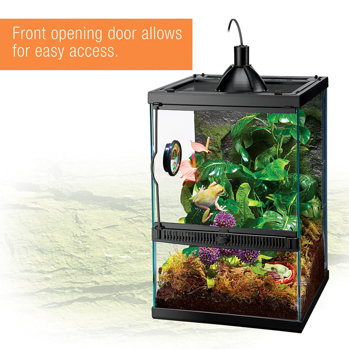 Zilla 11 Gallon Glass Tropical Vertical Terrarium Kit