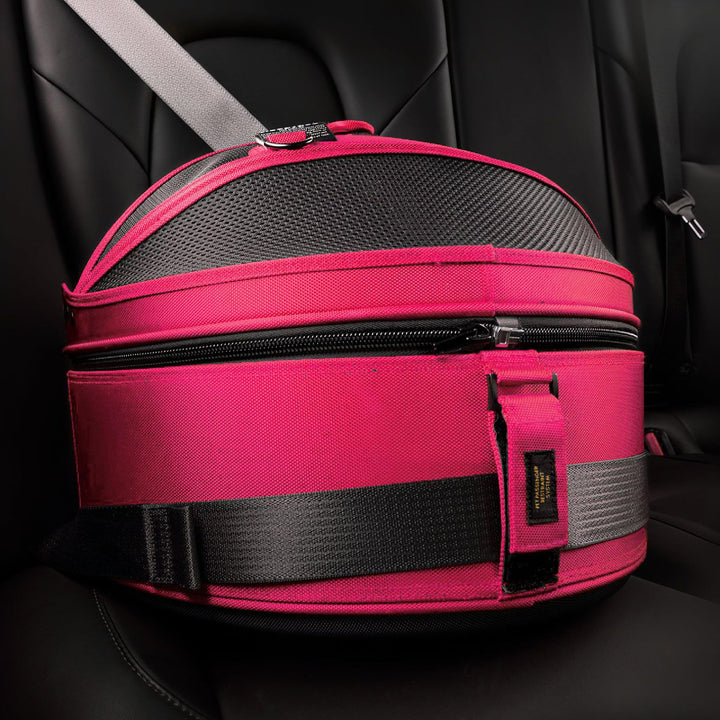 Sleepypod® Mobile Pet Bed, Crash Tested Cat/Dog Car Seat + Carrier, Pink