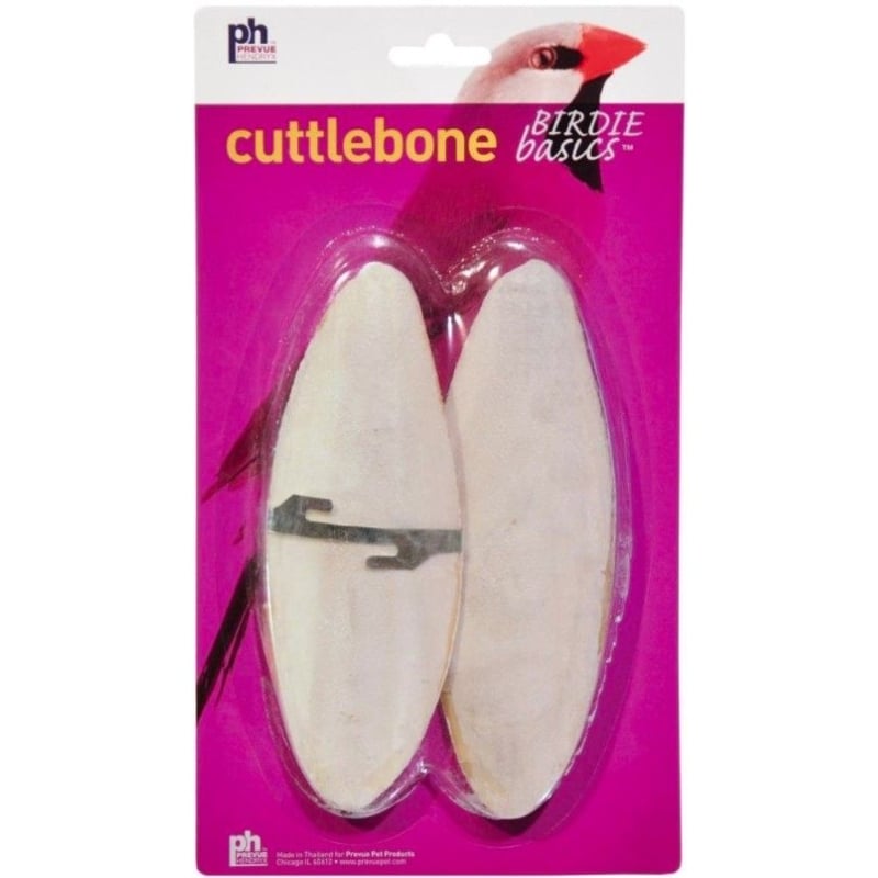 Prevue Cuttlebone Birdie Basics Large 6in. Long - 2 count