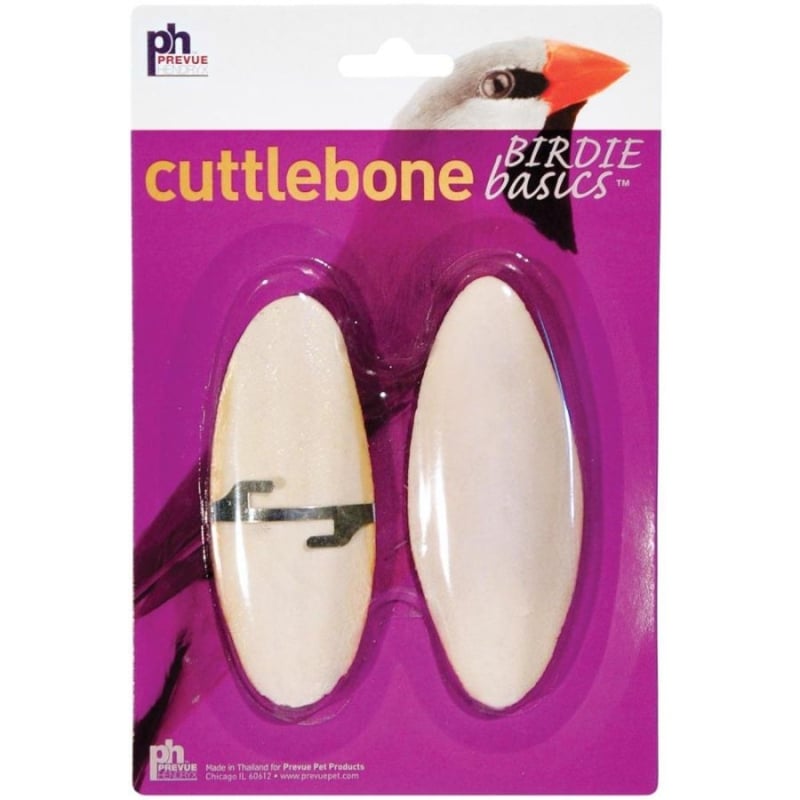 Prevue Cuttlebone Birdie Basics Small 4in. Long - 2 count-