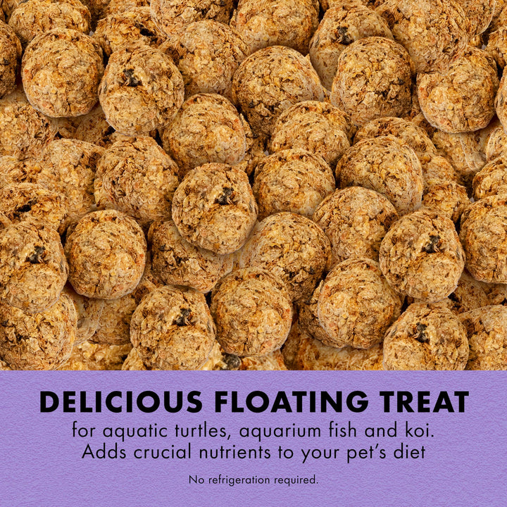 Zilla Turtle Chasers Floating Treats, Turtle Food, Made with Real Shrimp