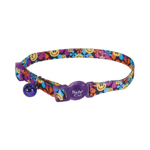 Coastal Products Safe Cat Fashion Adjustable Breakaway Collar-Wild Flower