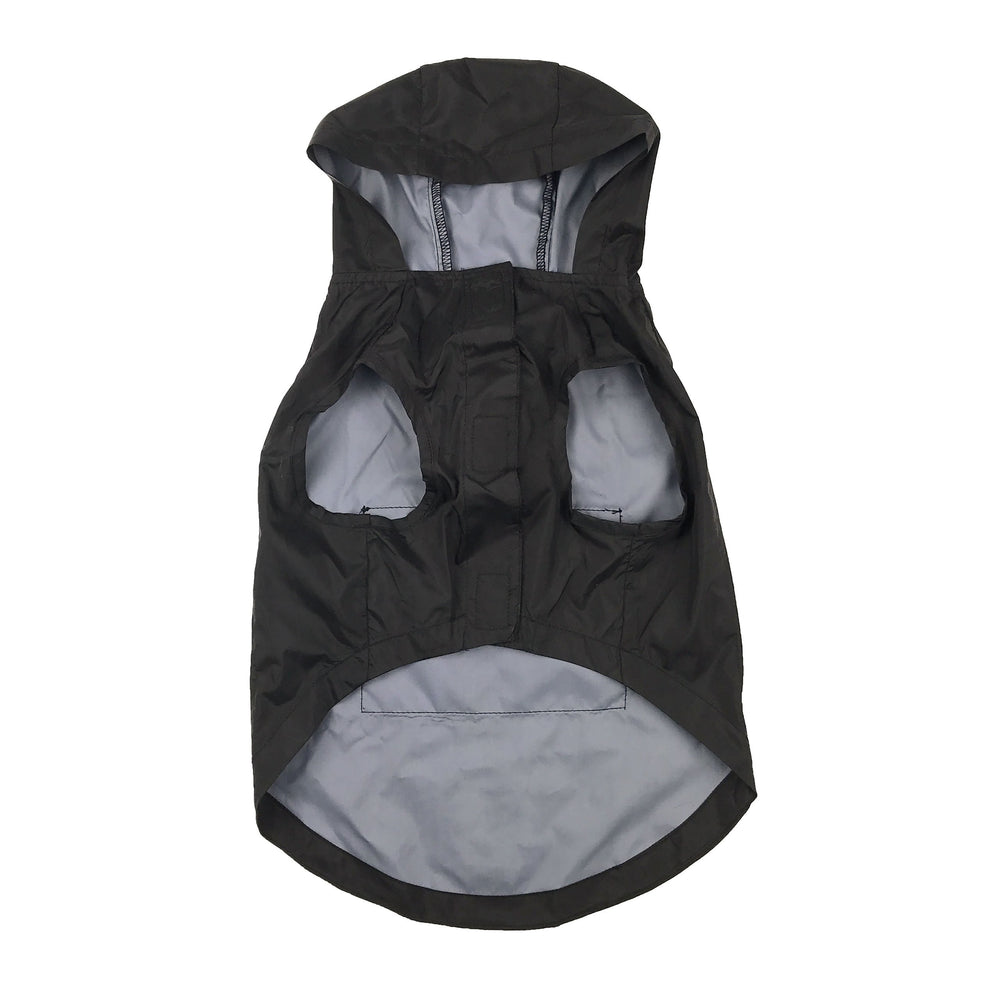 US Army Packable Dog Raincoat - Black-