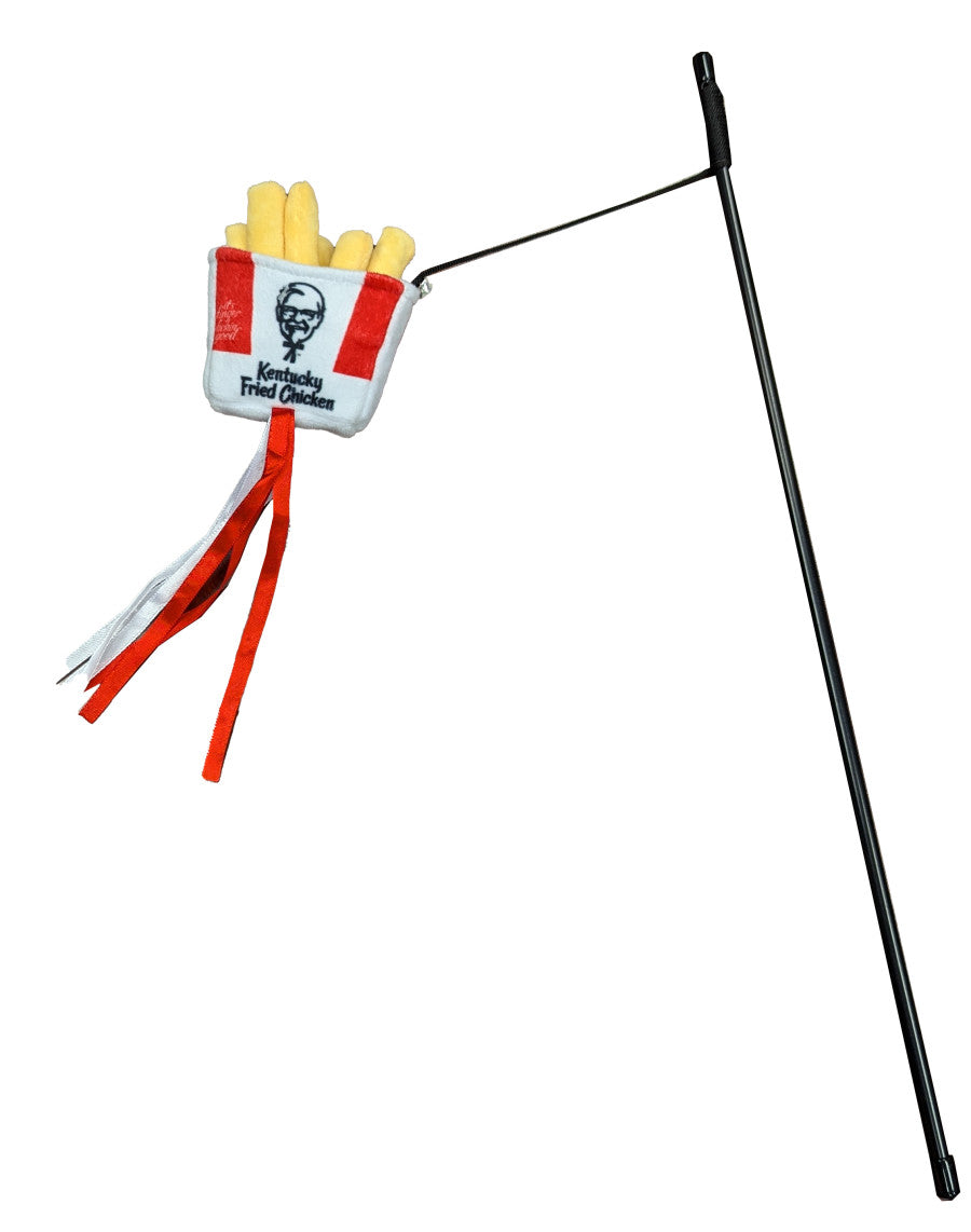 Spot Kentucky Fried Chicken Fries Wand w/ Catnip Cat Toy