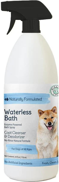 Miracle Care Waterless Bath Spray for Dogs and Cats - 24 oz