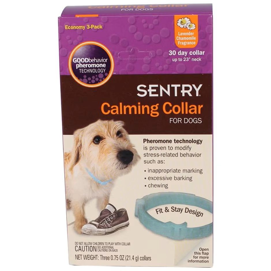 Sentry 30 Day Calming Collar For Dogs Lavender/Chamomile