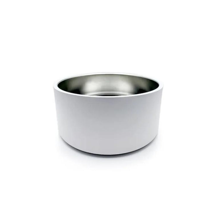 White Dog Bowl - Comeherebu
