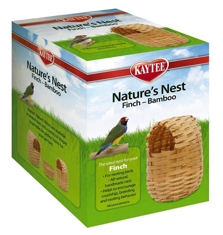 Kaytee Natures Nest Bamboo Finch Nest-Regular - 1 count-
