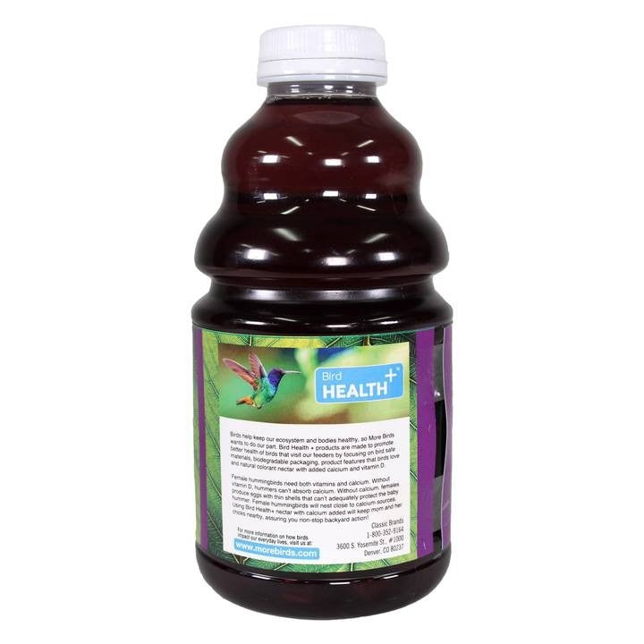 More Birds Health Plus Natural Purple Oriole and Hummingbird Nectar Concentrate - 32 oz-