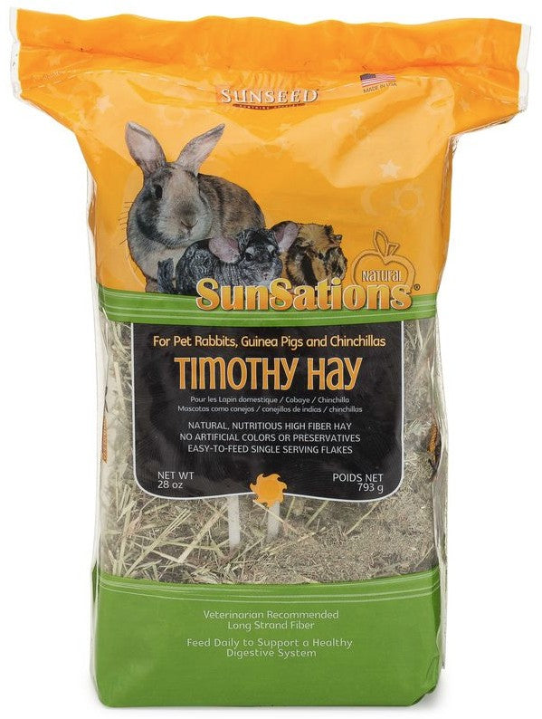 Sunseed SunSations Natural Timothy Hay 28 oz