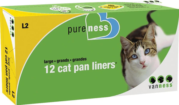 Van Ness Cat Pan Liners - Large (12 Pack)-