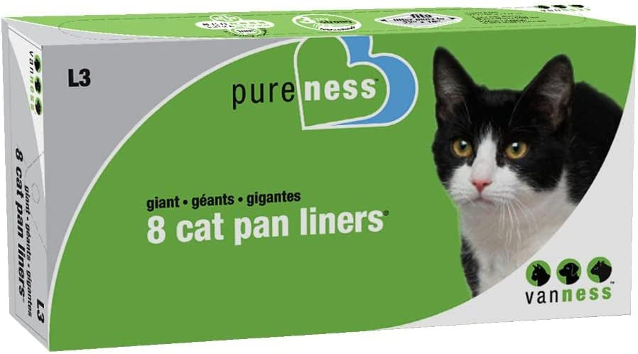 Van Ness Cat Pan Liners - Giant (8 Pack)-