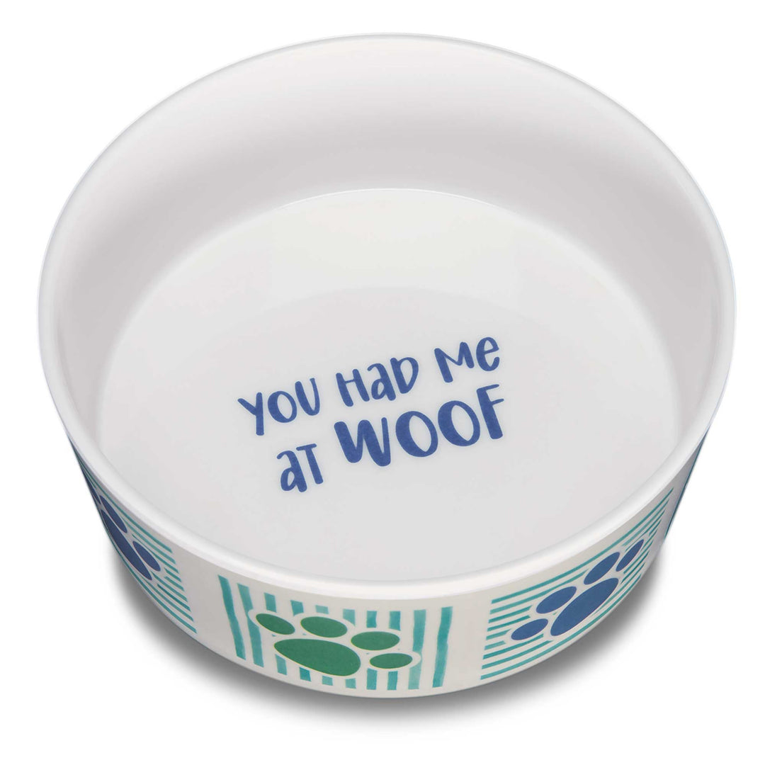 Loving Pets Dolce Moderna Bowl Had Me at Woof, 1ea/SM