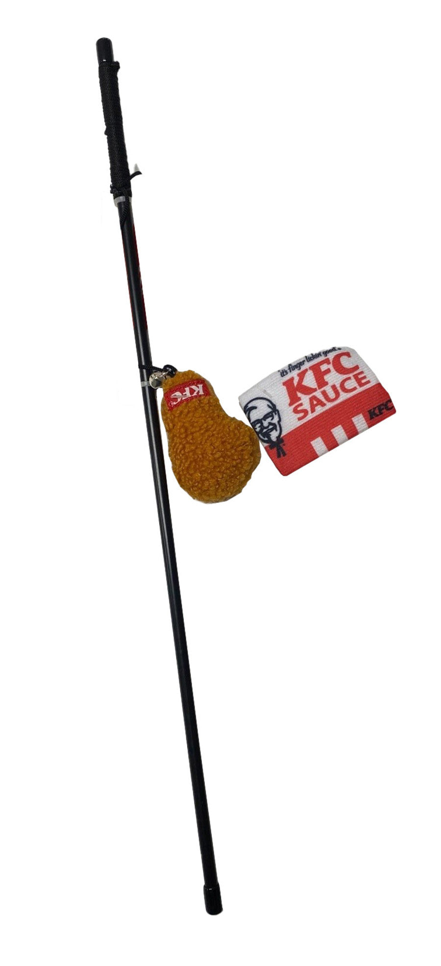 Spot Kentucky Fried Chicken Sauce Pack and Drumstick Wand w/ Catnip 1ea/18 in